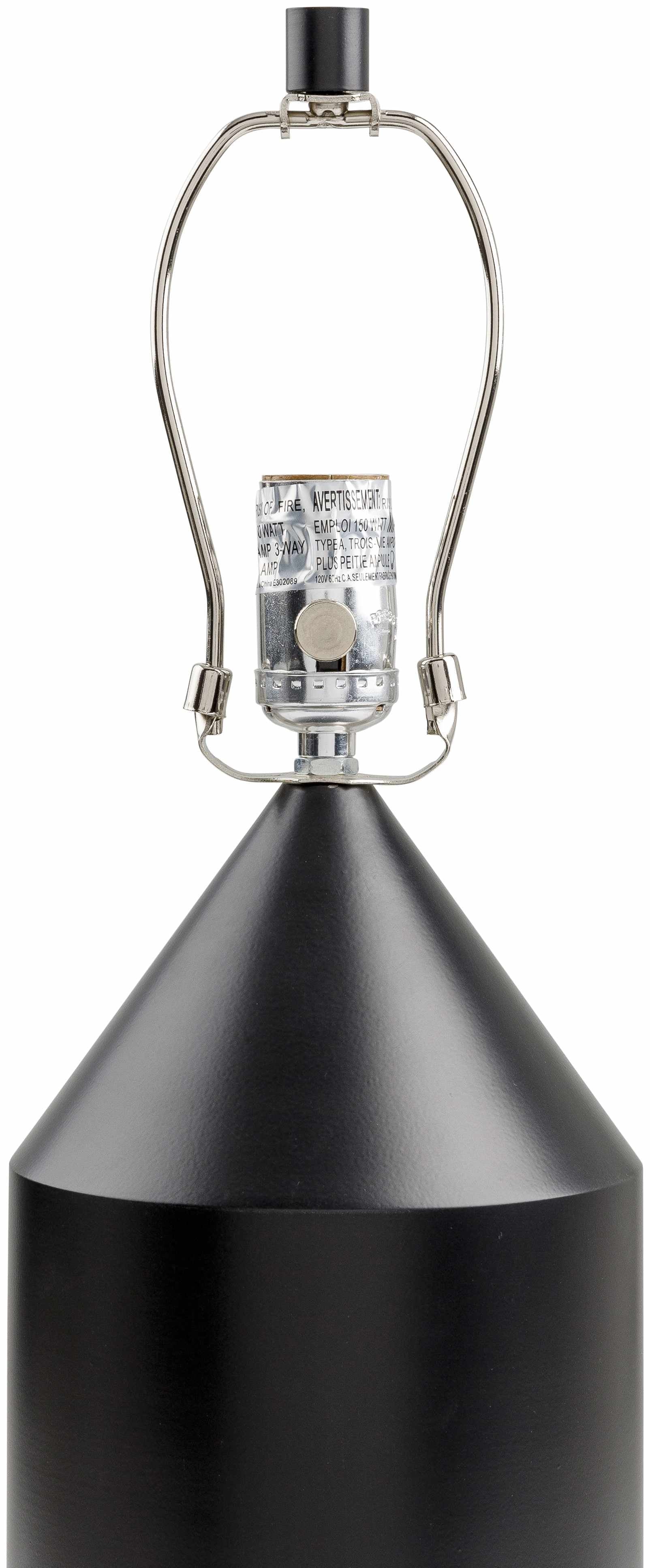 Agra Industrial Black Table Lamp