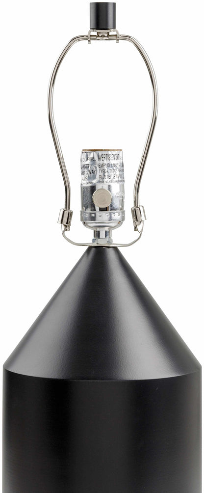 Agra Industrial Black Table Lamp