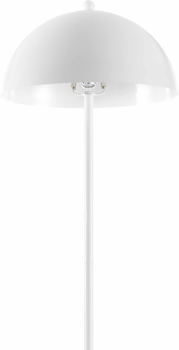 Timeless White Mushroom Floor Lamp