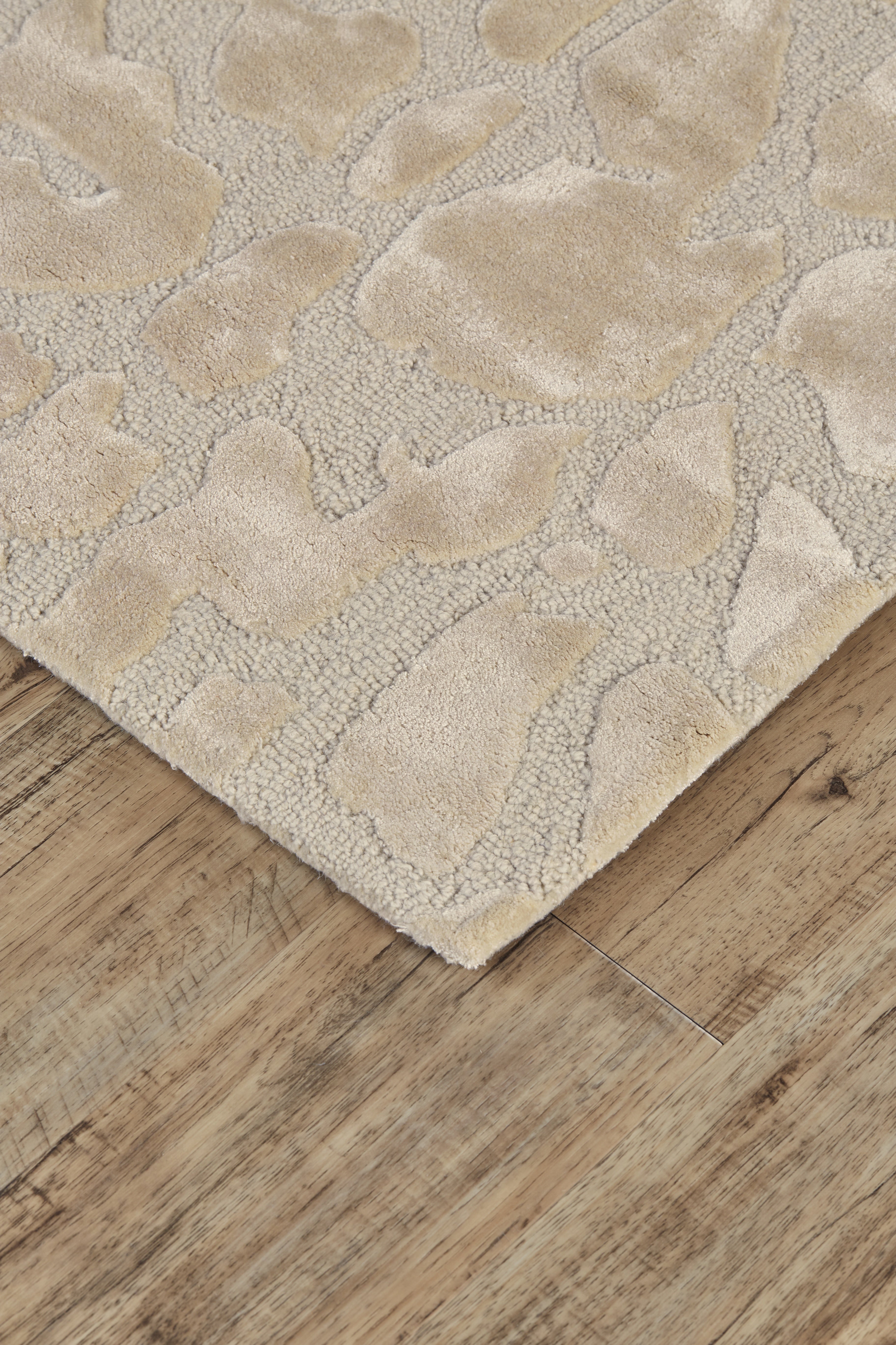 Mali Modern Abstract - Ivory/Taupe/Tan Area Rug