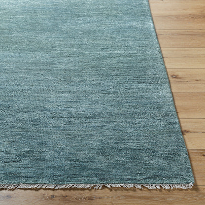 Comforting Hand-Knotted Wool & Cotton Area Rug