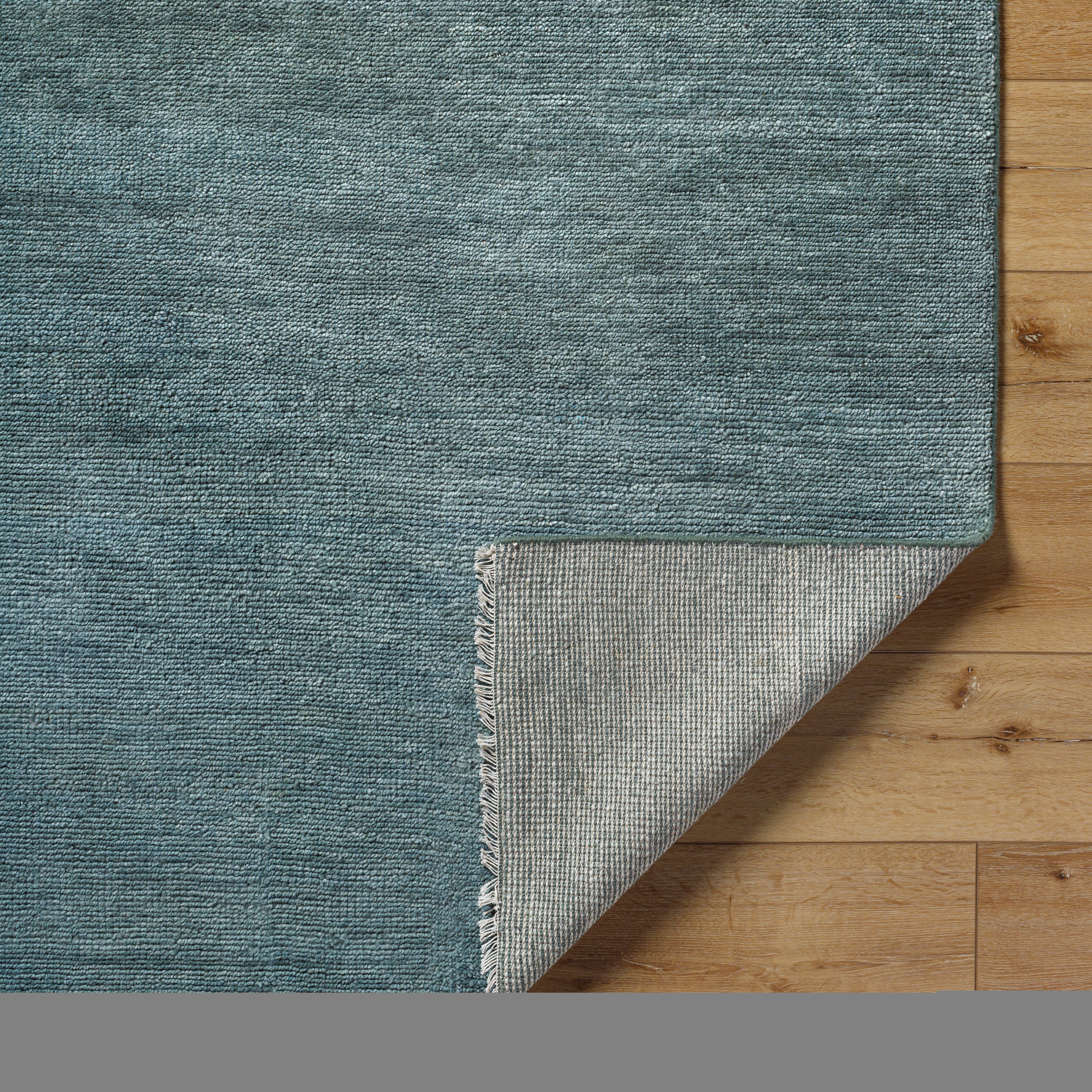 Comforting Hand-Knotted Wool & Cotton Area Rug