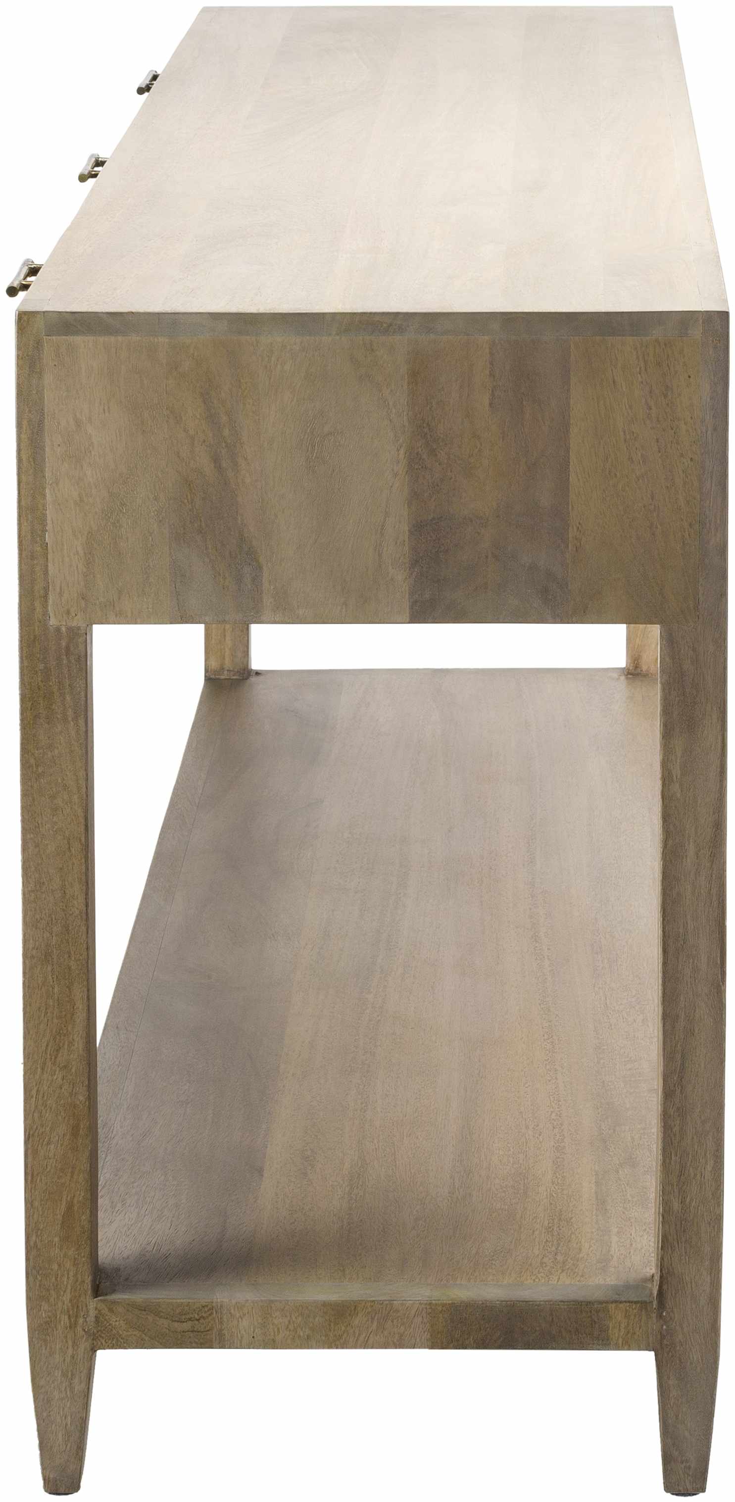 Lucca Modern Bohemian Wood Console Table