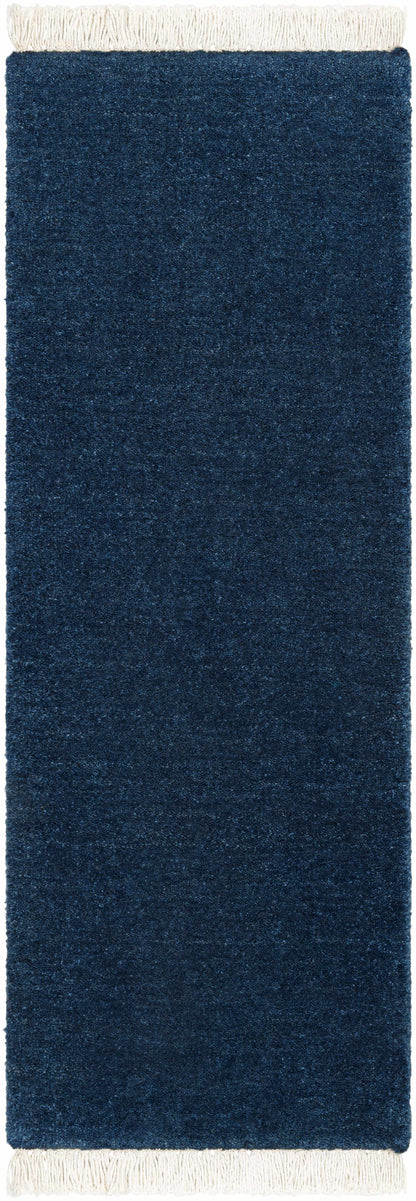 Elegant Solid Hand Loomed Wool Area Rug