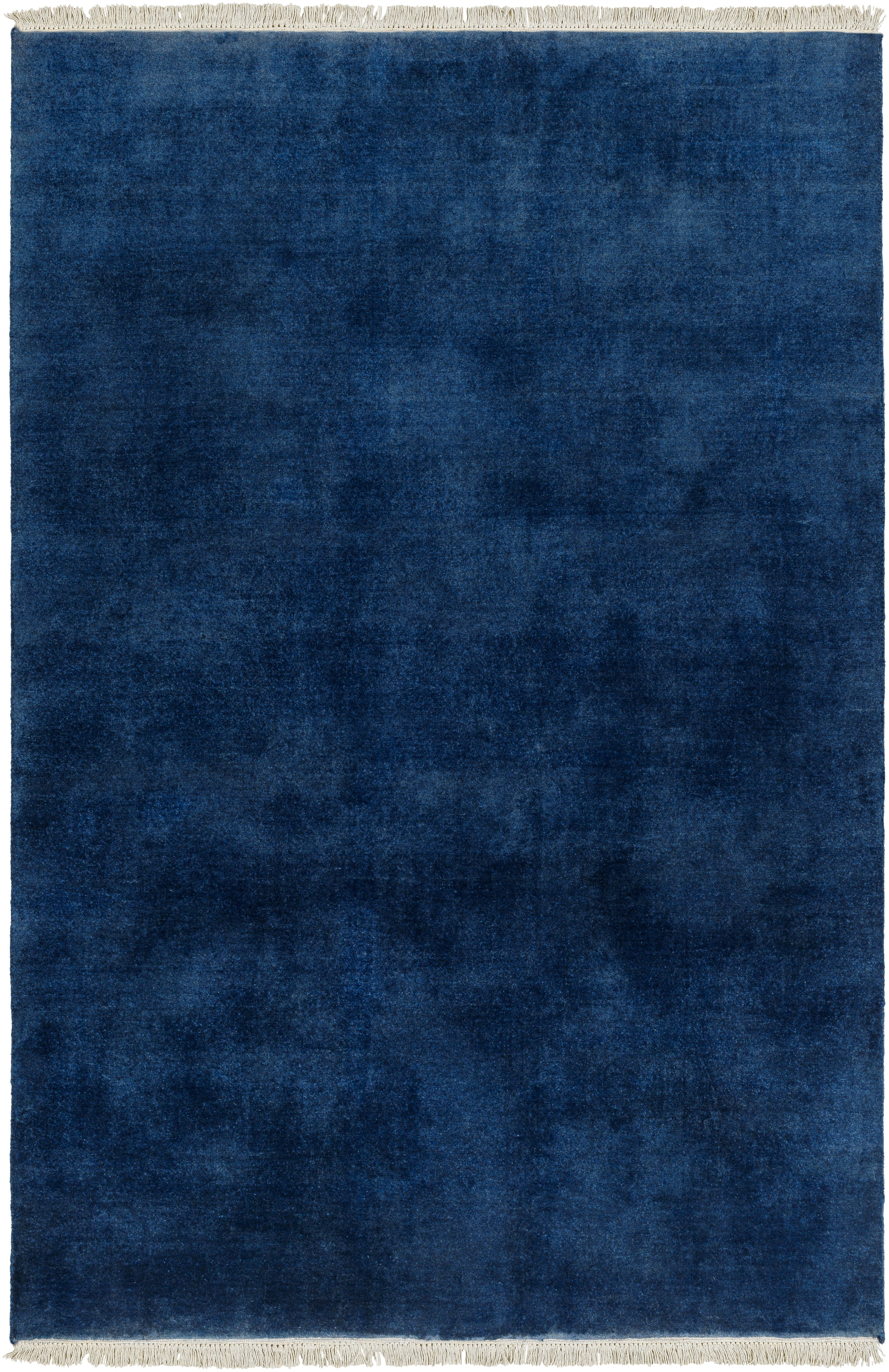 Elegant Solid Hand Loomed Wool Area Rug