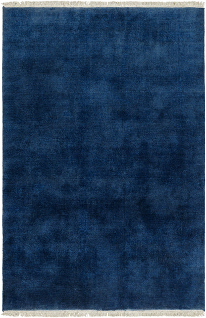 Elegant Solid Hand Loomed Wool Area Rug