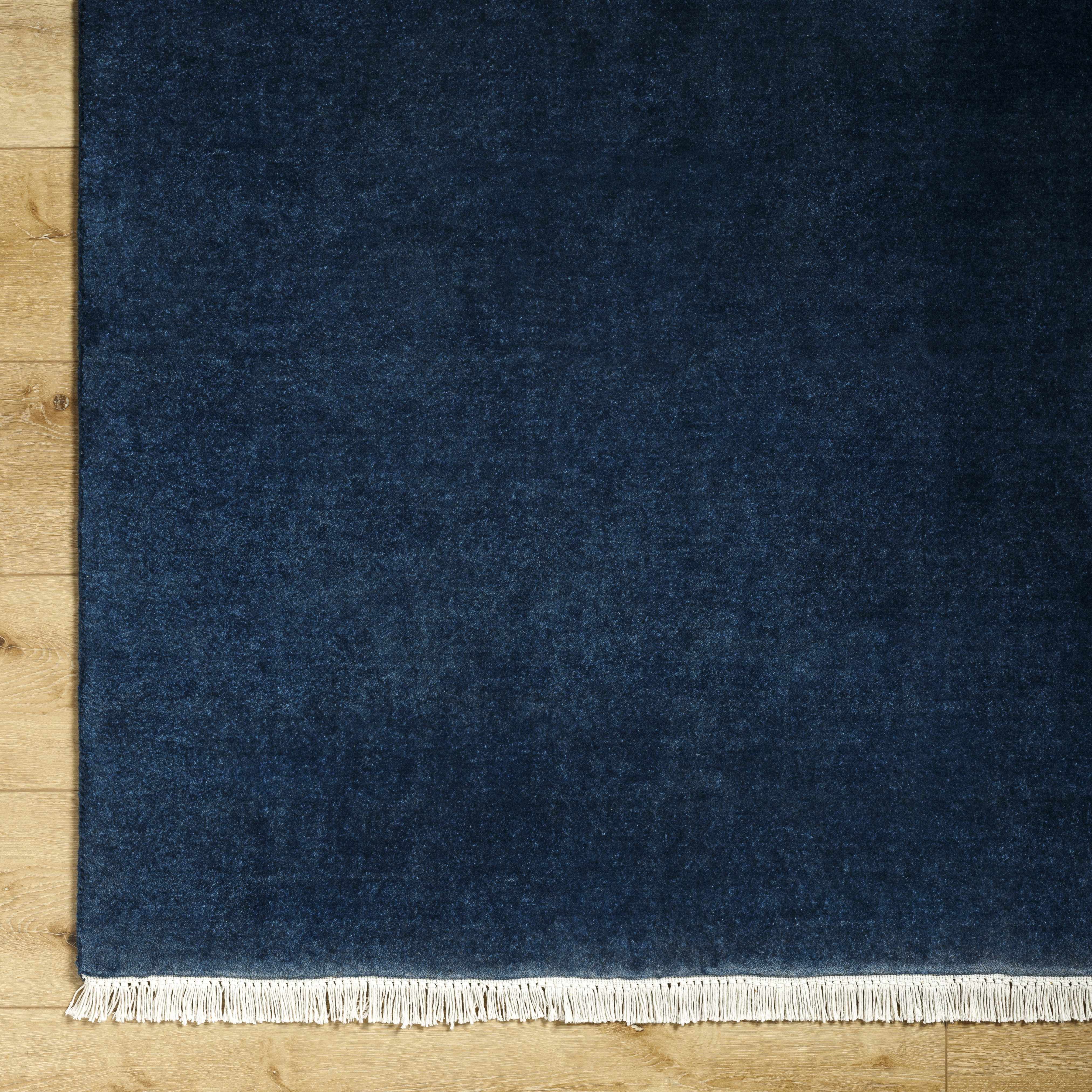 Elegant Solid Hand Loomed Wool Area Rug