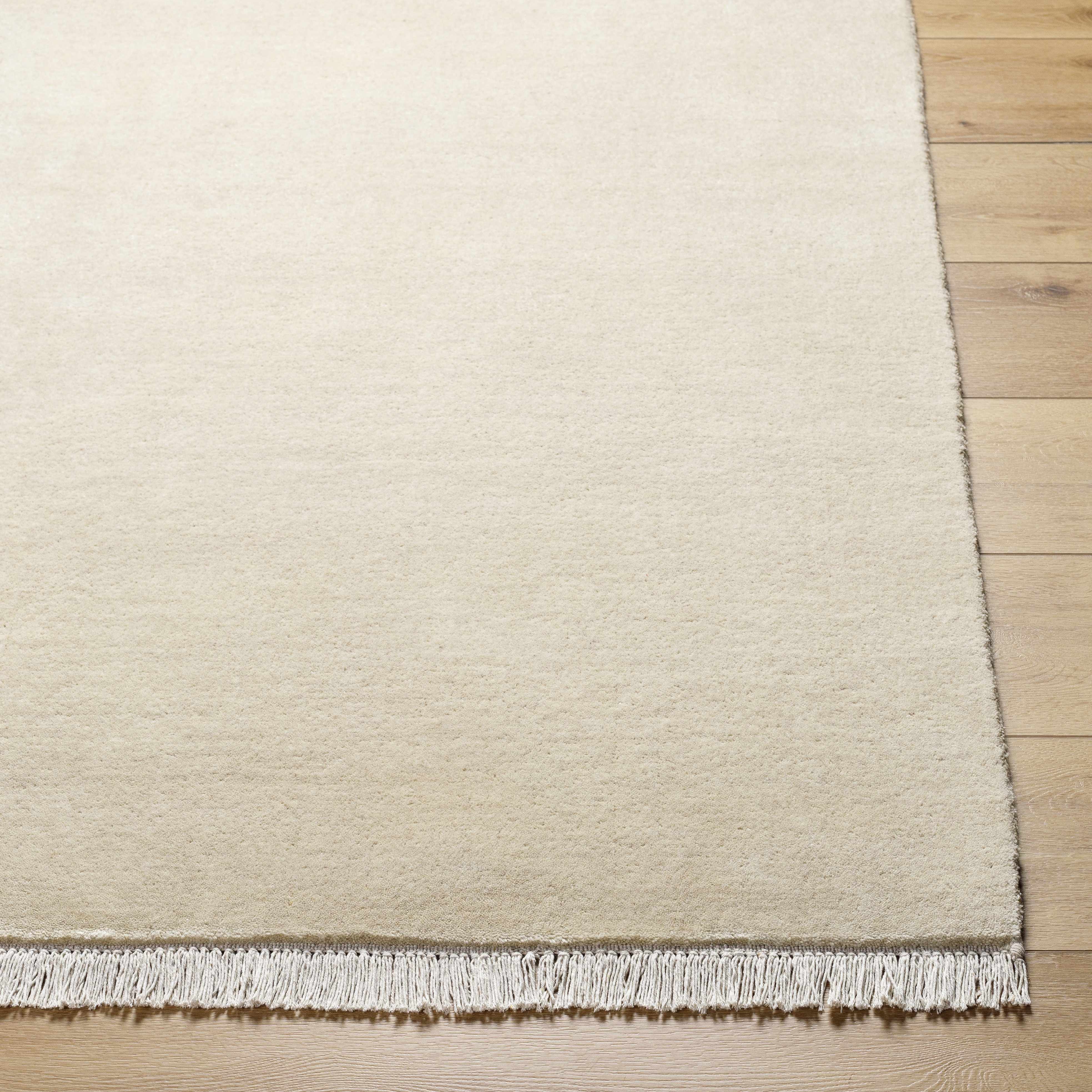Hand-Loomed Wool Solid Area Rug