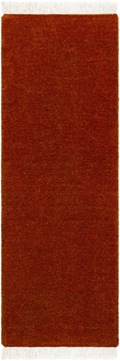 Solid Majestic Hand-Loomed Wool Area Rug