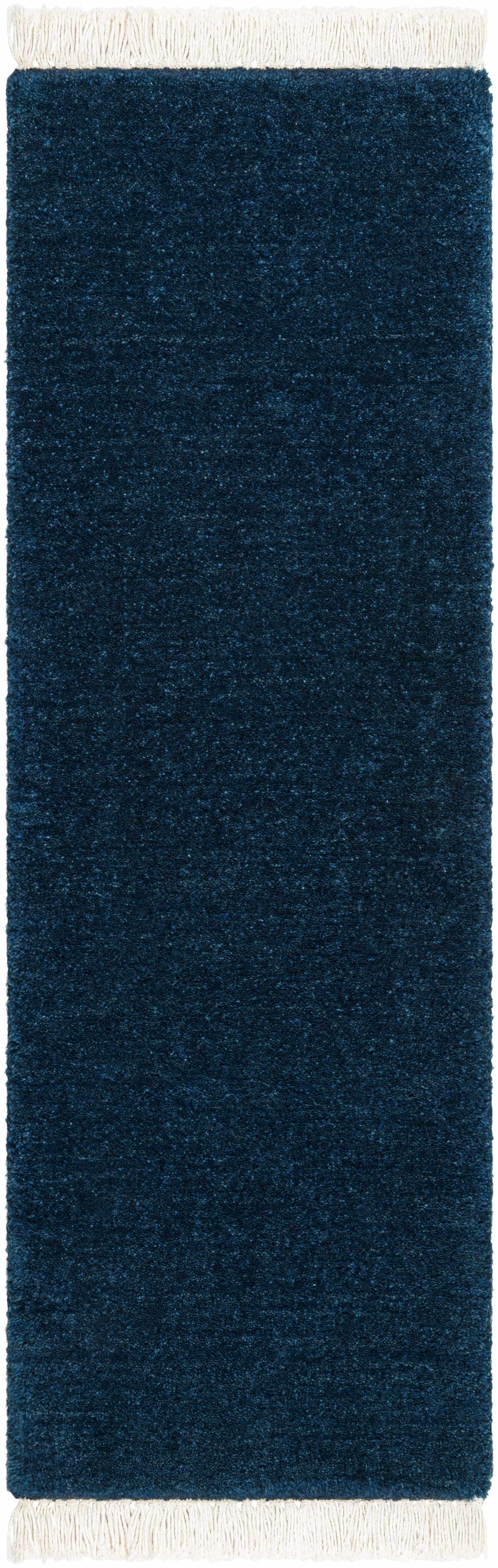 Glamorous Hand Loomed Solid Wool Area Rug