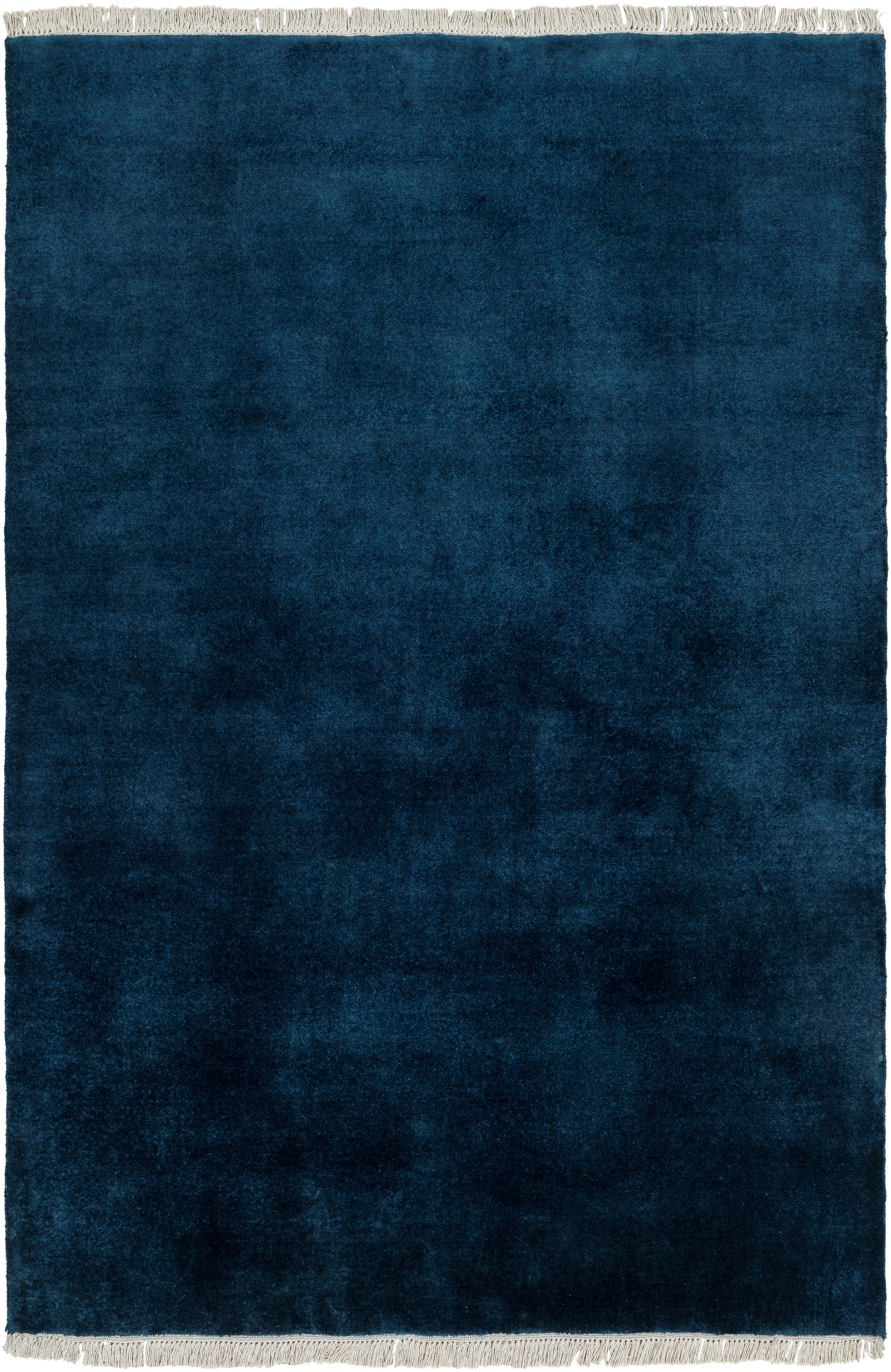 Glamorous Hand Loomed Solid Wool Area Rug