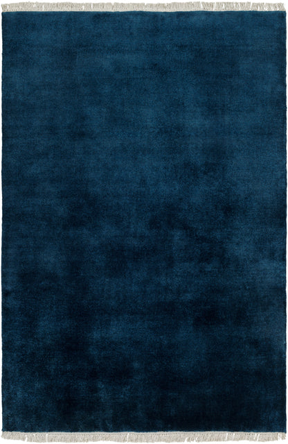 Glamorous Hand Loomed Solid Wool Area Rug