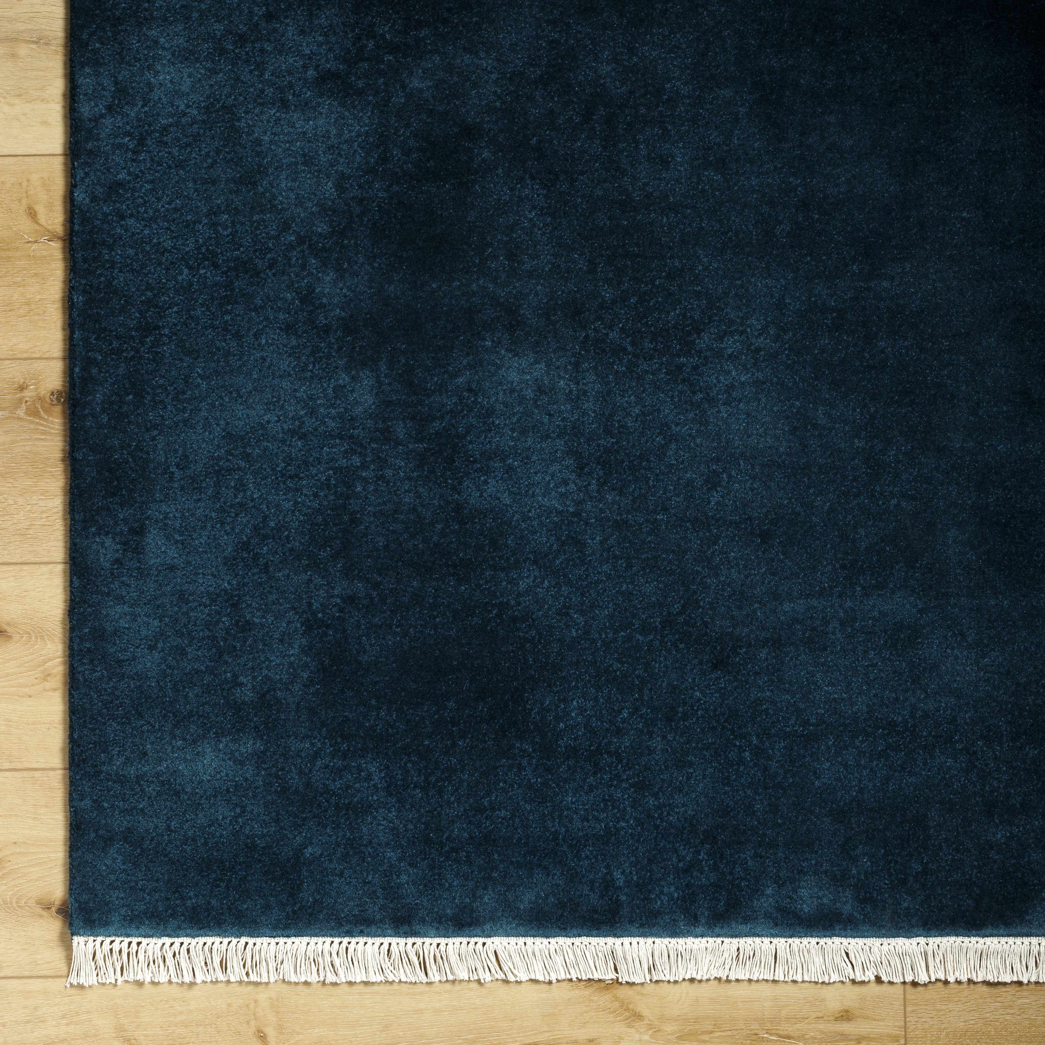 Glamorous Hand Loomed Solid Wool Area Rug