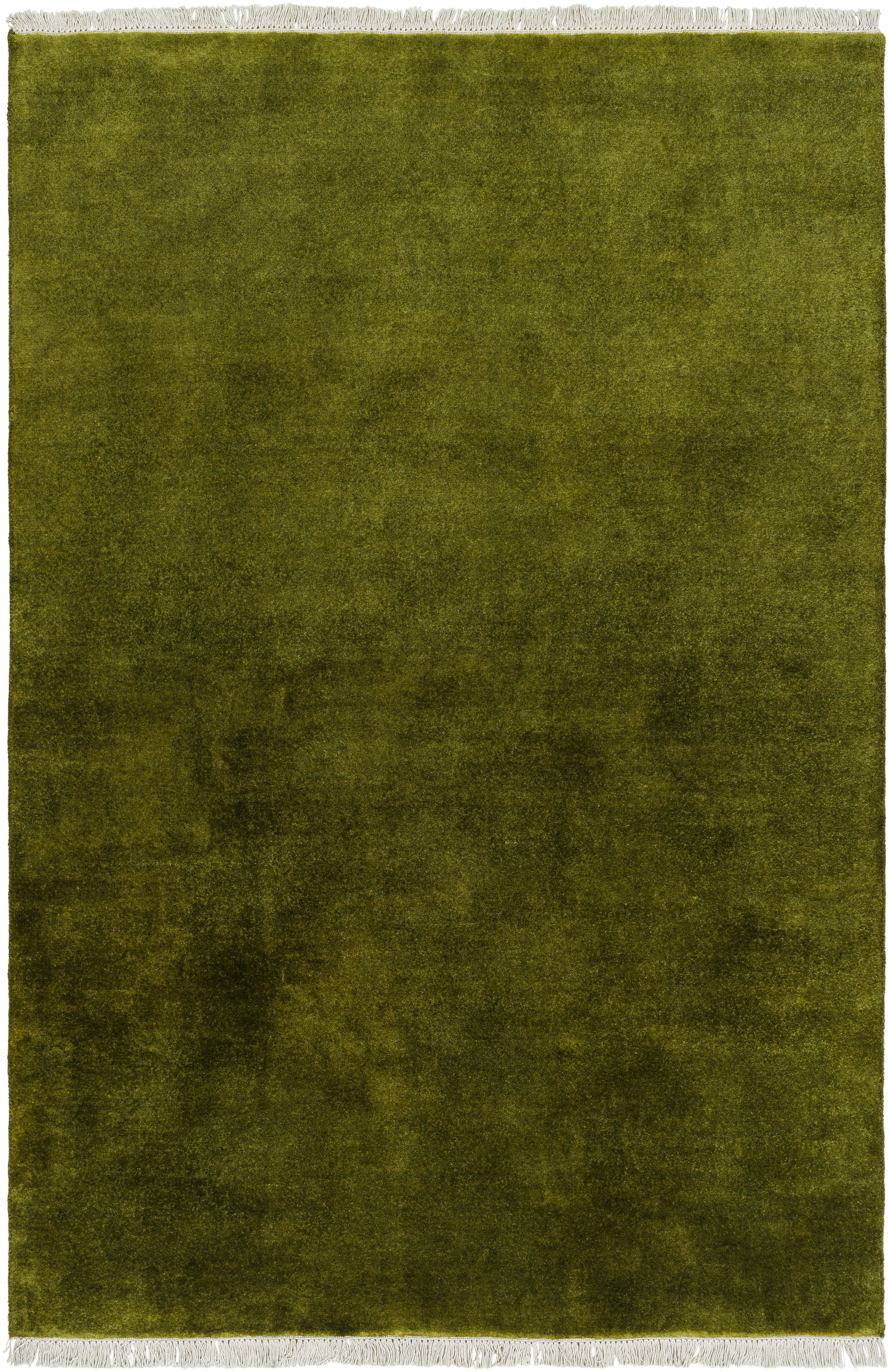 Tranquil Hand Loomed Solid Wool Area Rug