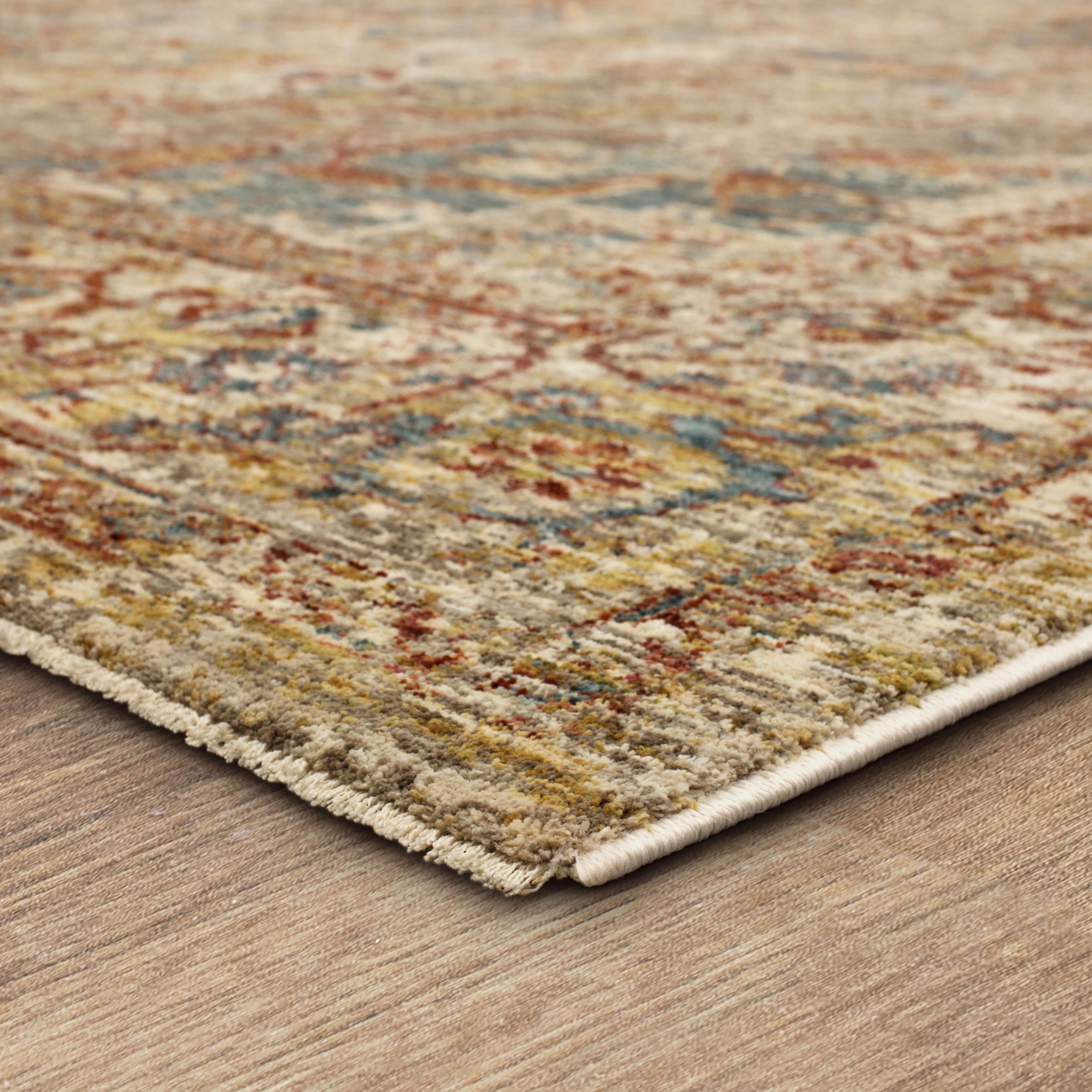 Ezine Cream Area Rug