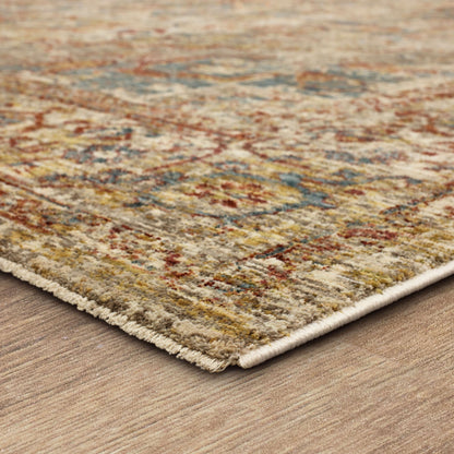 Ezine Cream Area Rug