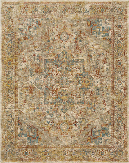 Ezine Cream Area Rug
