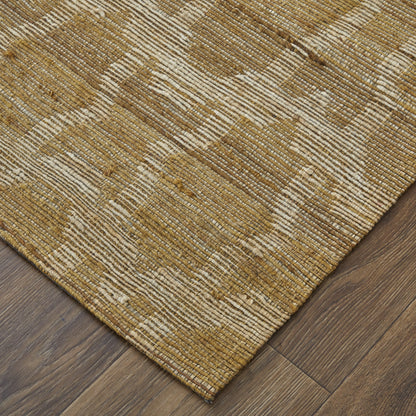 Lilliana Transitional Geometric - Tan/Ivory/Gold