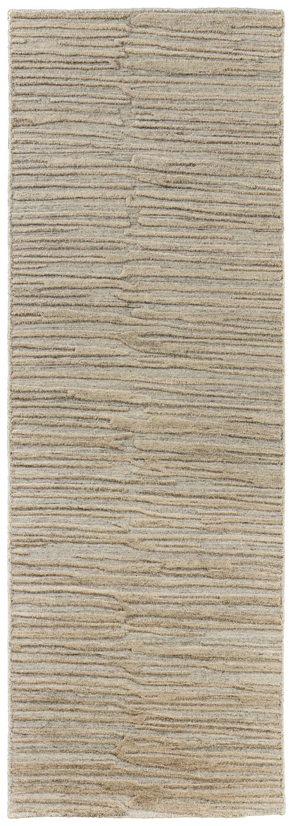Braeside Transitional Abstract - Taupe/Gray Area Rug