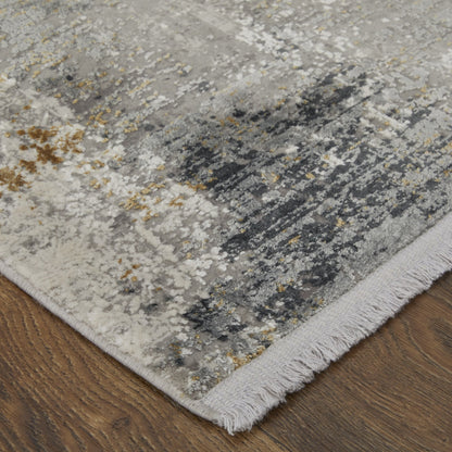 Cadiz Modern Abstract - Ivory/Taupe/Gray Area Rug