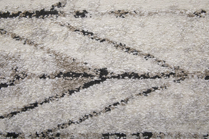 Vancouver Modern Geometric - Ivory/Tan/Brown Area Rug