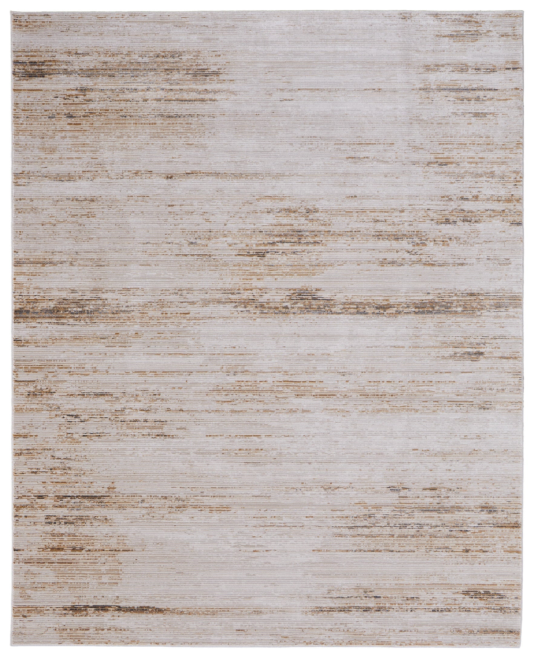 Deja Modern Distressed - Ivory/Brown/Tan Area Rug