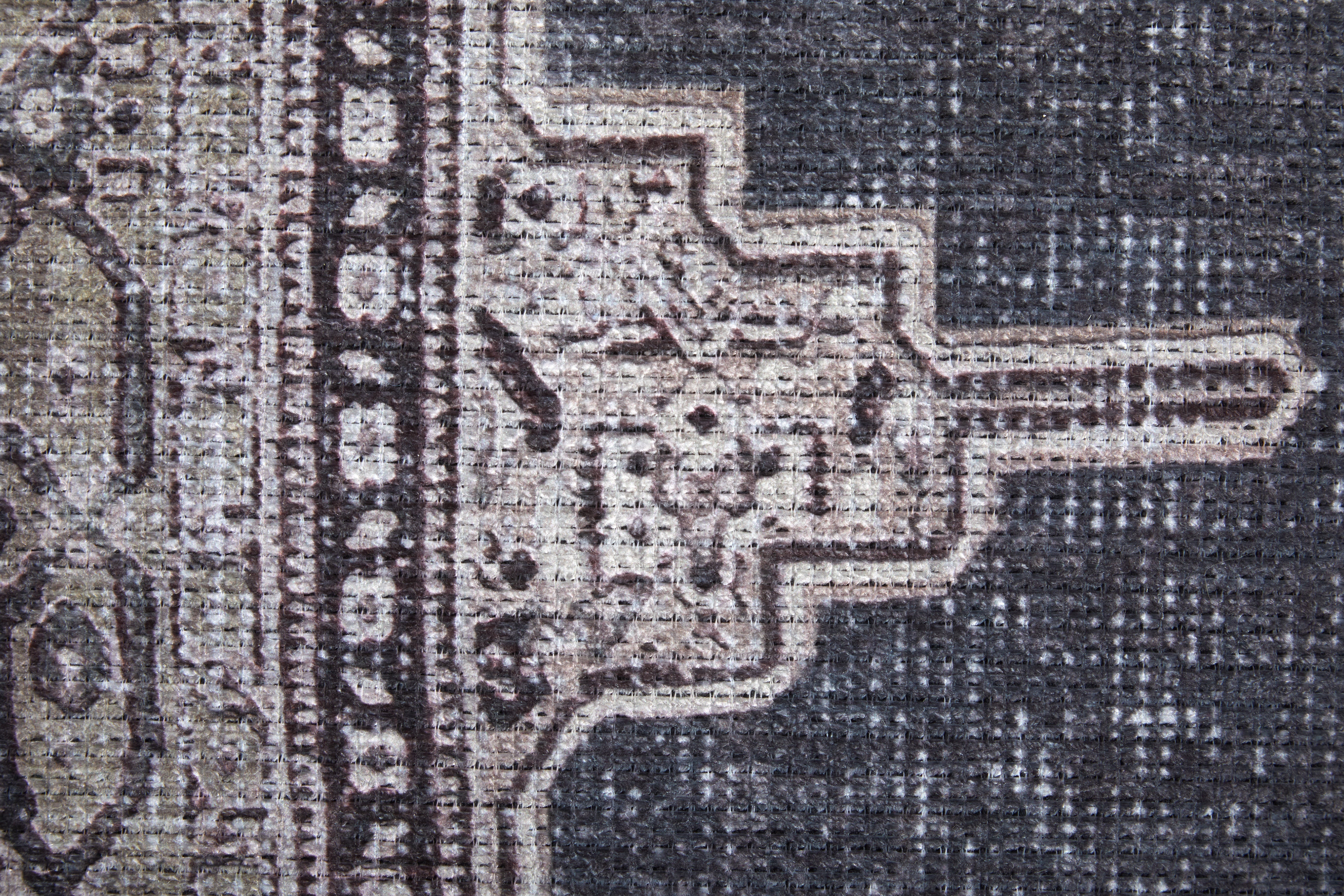 Percy Transitional Medallion - Gray/Ivory/Taupe Area Rug