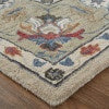 Rylan Transitional Oriental - Ivory/Taupe/Blue Area Rug