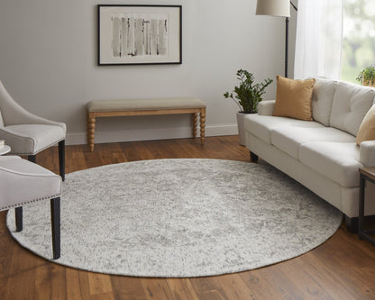 Reagan Transitional Floral & Botanical - Ivory/Gray
