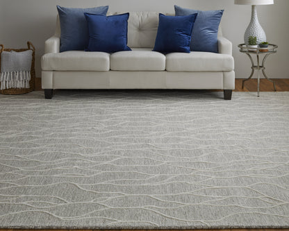 Enzo Transitional Abstract - Taupe/Ivory Area Rug