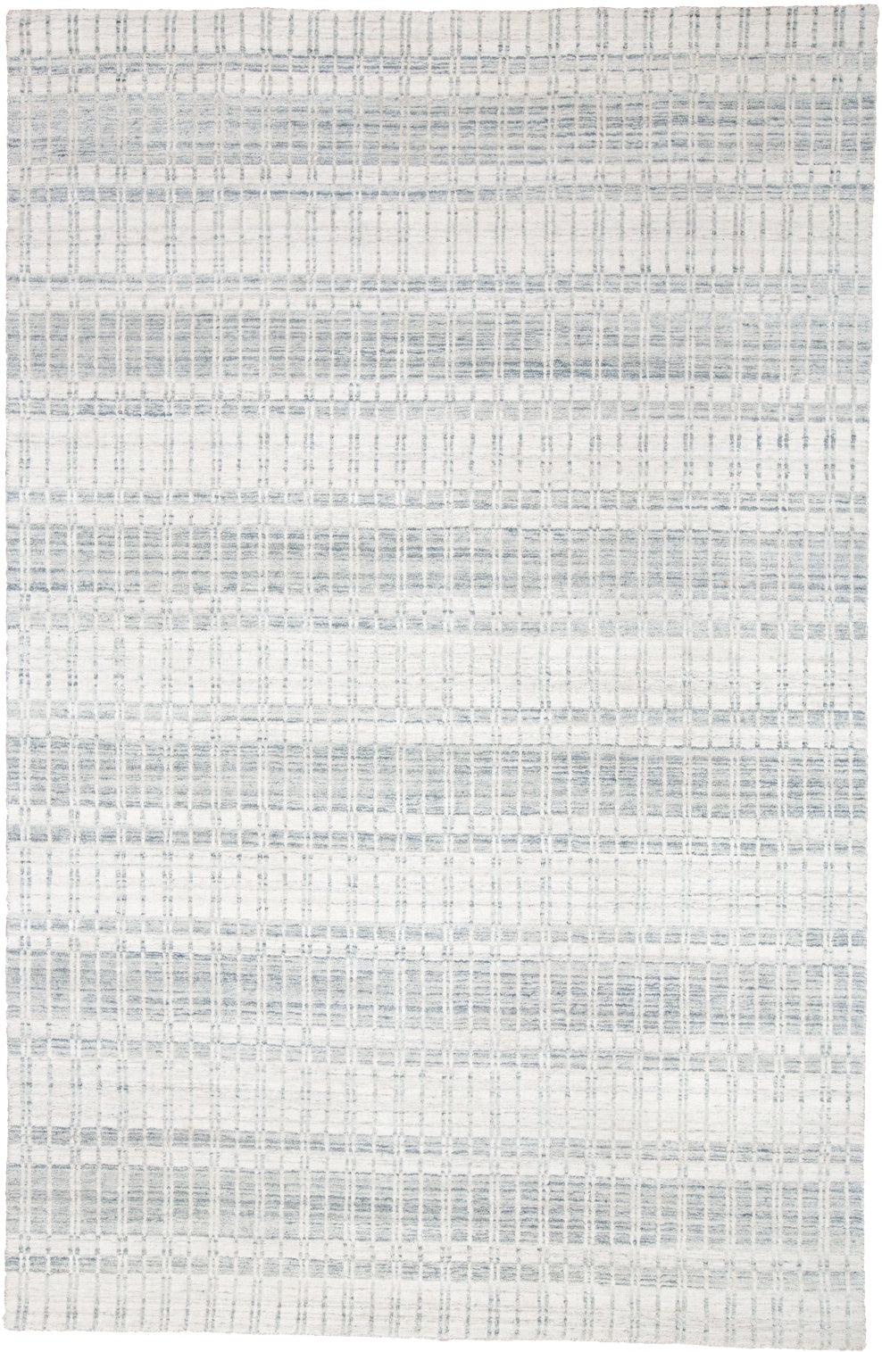 Odell Transitional Geometric - Ivory/Blue