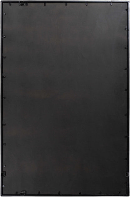 Trendy Rectangular Metal Frame Mirror