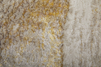 Aura Modern Abstract - Ivory/Taupe/Gold Area Rug