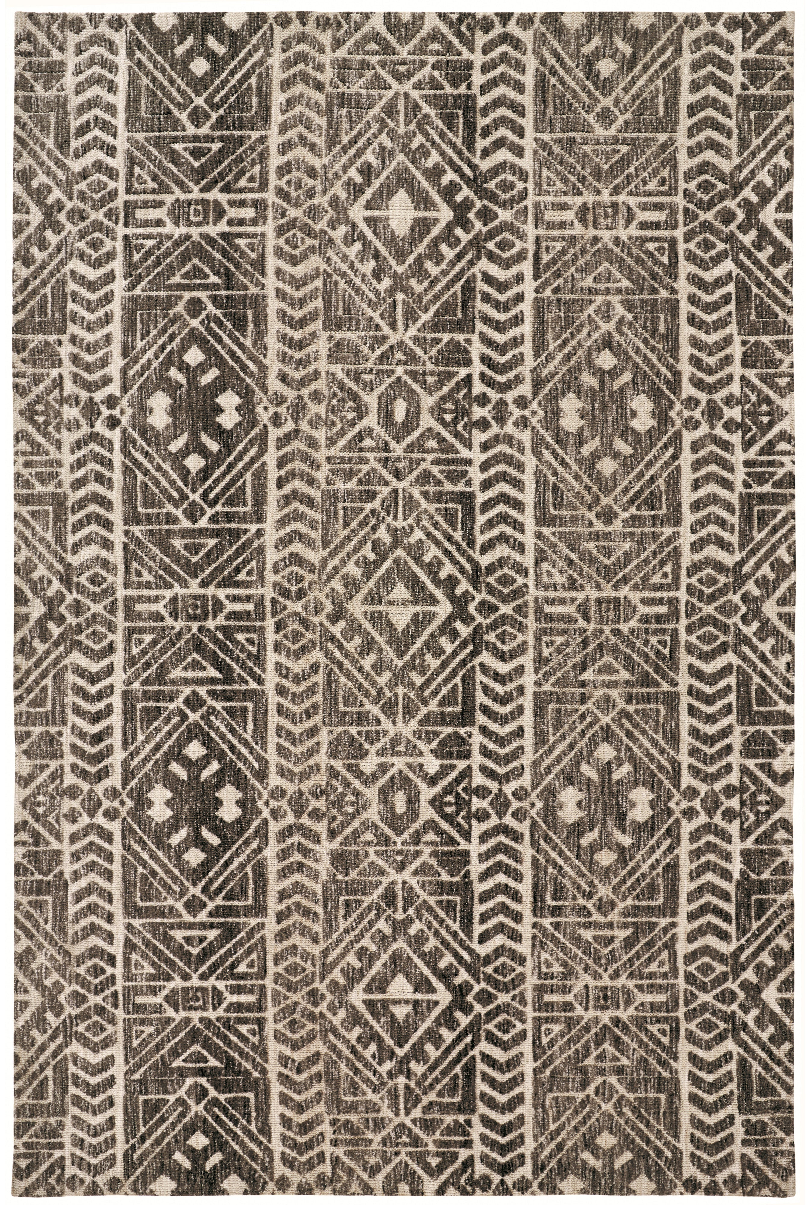 Colton Modern Southwestern - Brown/Taupe/Ivory Area Rug