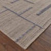 Longridge Modern Geometric - Ivory/Blue Area Rug