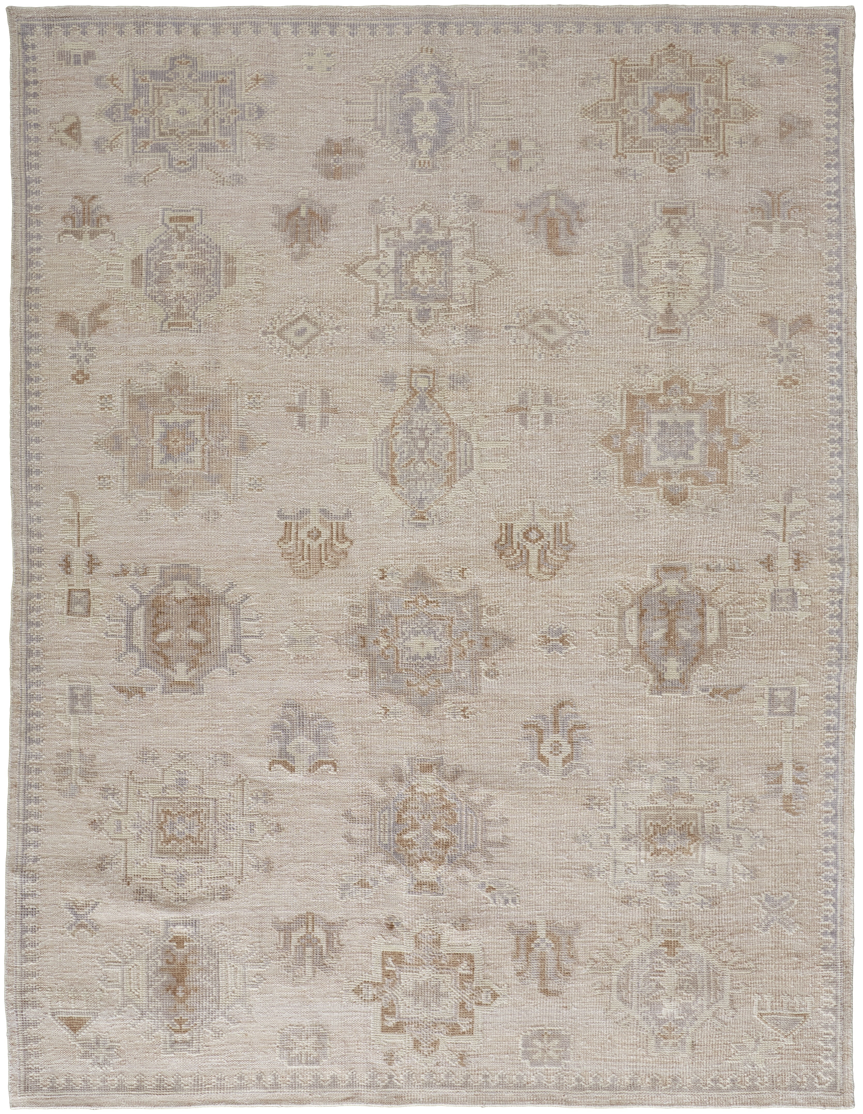Wendover Transitional Oriental - Tan/Brown Area Rug