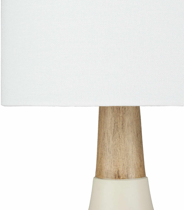 Contemporary Ivory Table Lamp