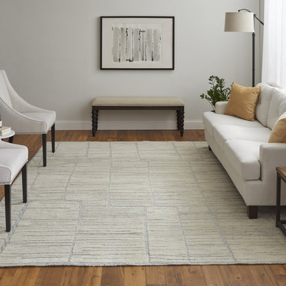 Bluff Modern Abstract - Ivory Area Rug