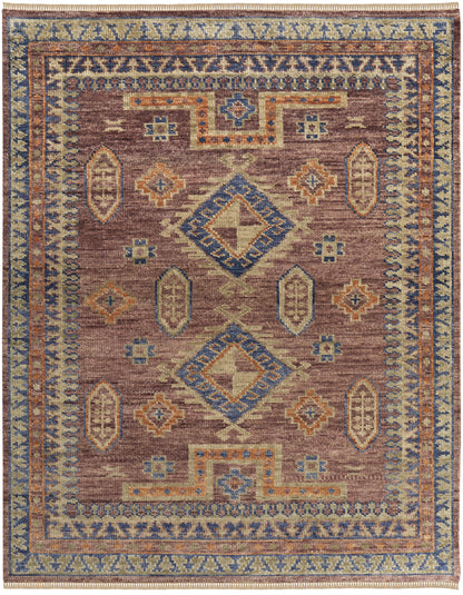 Fillmore Traditional Geometric - Red/Green/Blue Area Rug