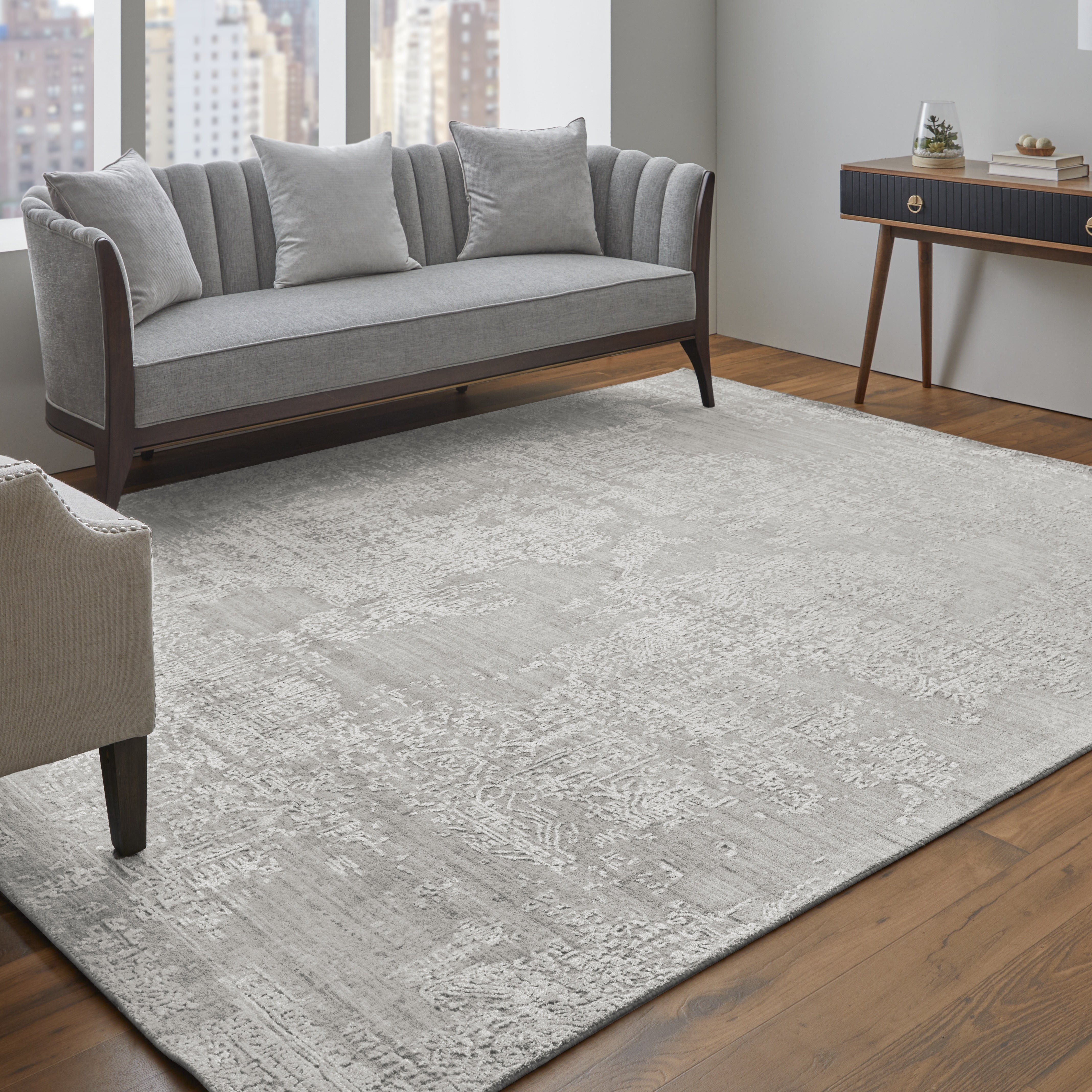 Eastfield Modern Abstract - Ivory Area Rug