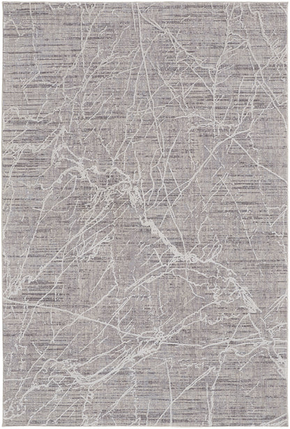 Lennon Transitional Abstract - Taupe/Gray Area Rug
