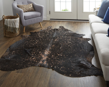 Ellyse Brown Cow Hide