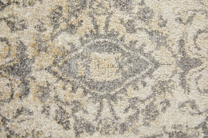 Camellia Transitional Floral & Botanical - Gray/Ivory