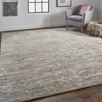 Conroe Modern Abstract - Brown/Gray Area Rug