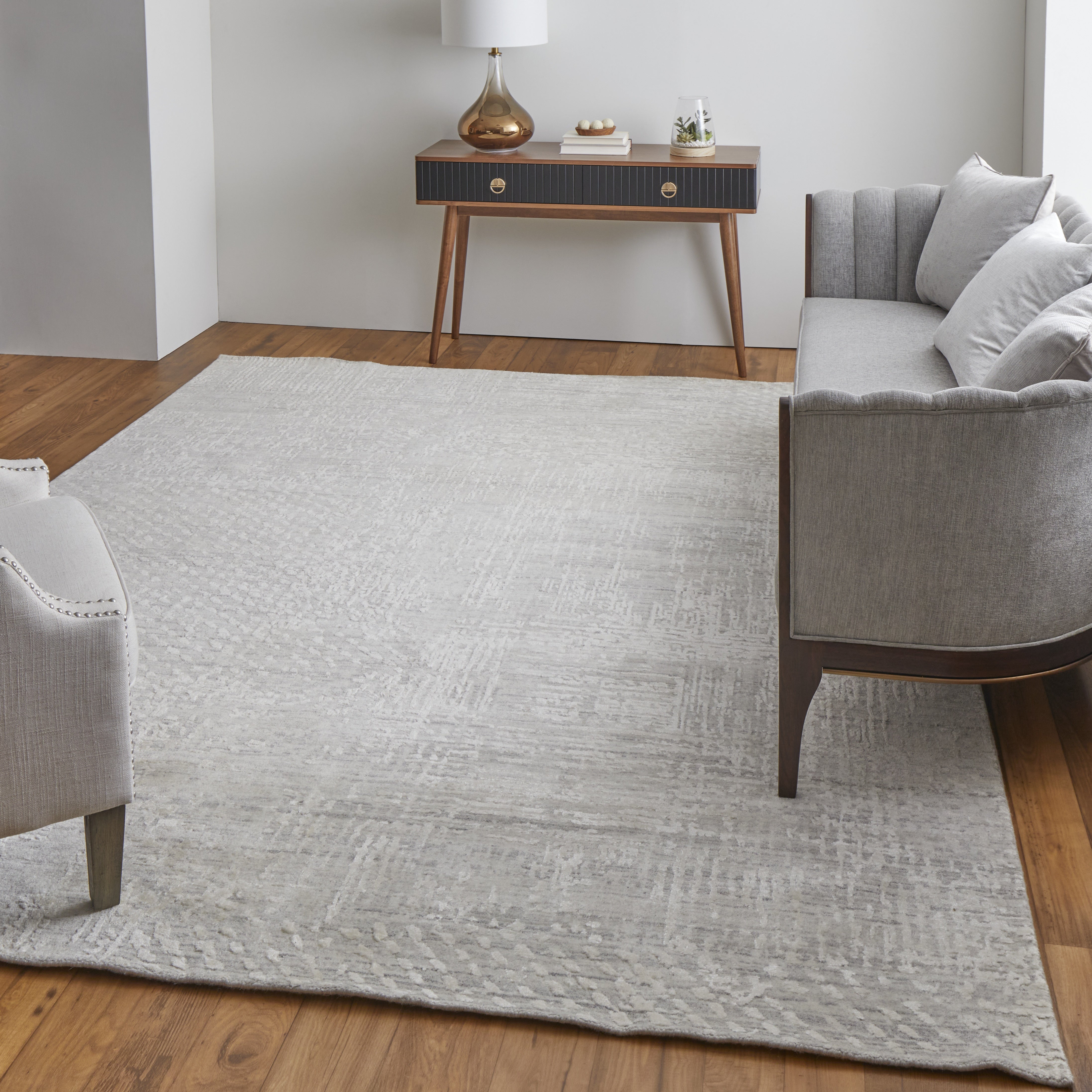 Eastfield Modern Abstract - Ivory Area Rug