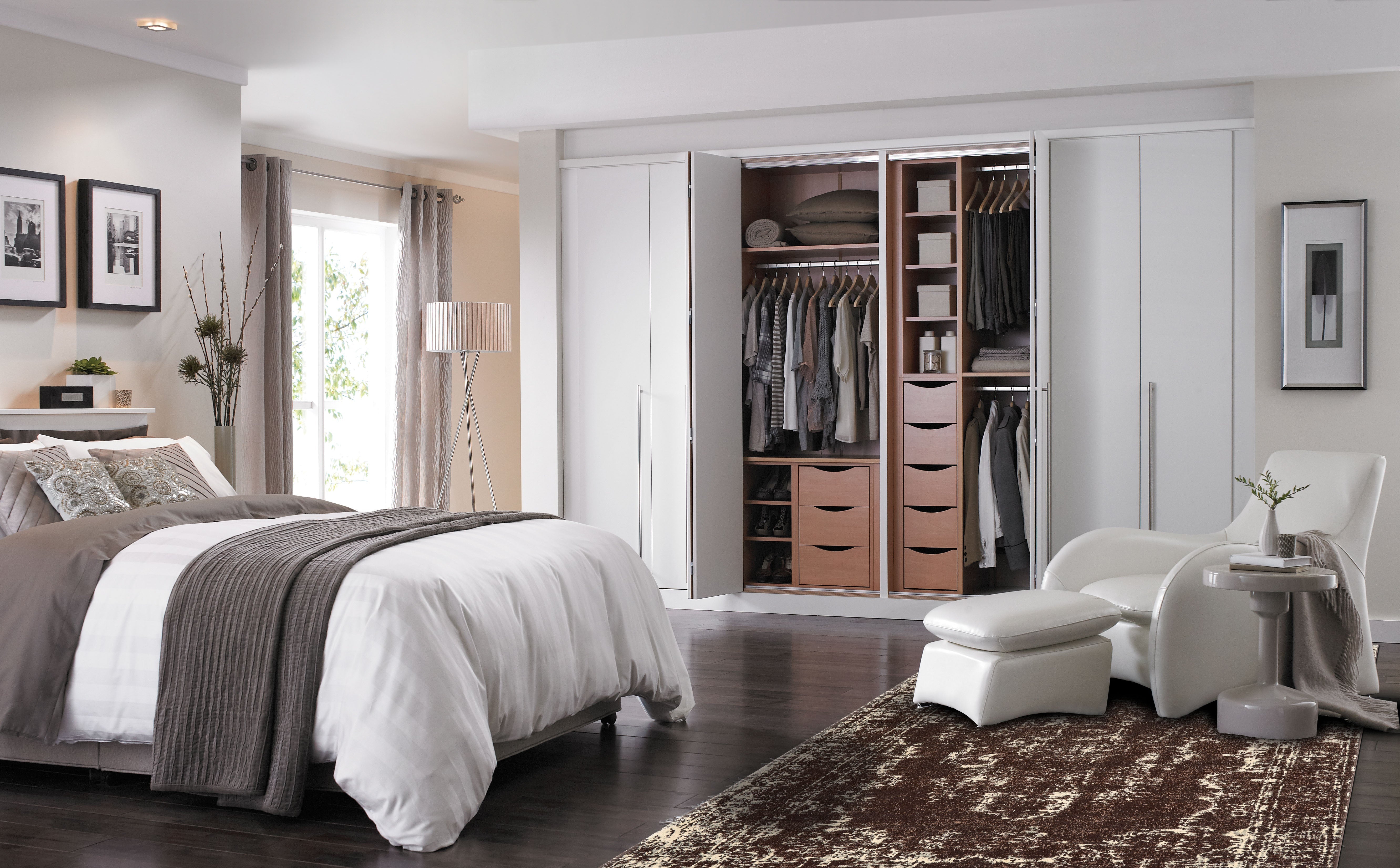 Azeri II Transitional Abstract - Brown/Taupe/Tan
