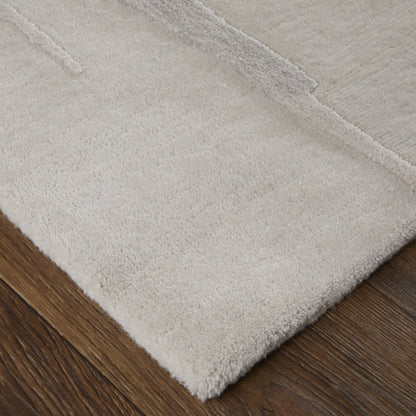 Anya Transitional Abstract - Ivory/Blue/Gray Area Rug