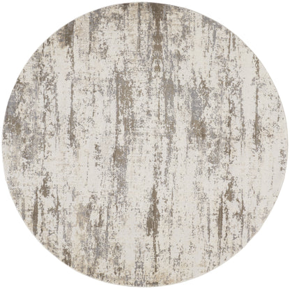 Parker Transitional Abstract - Ivory/Brown Area Rug