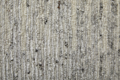 Brighton Modern Abstract - Ivory/Gray Area Rug