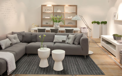 Morisco Transitional Stripes - Brown/Ivory